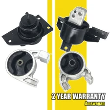 4Pcs Engine Motor & Transmission Mount Set Kit For 2006-2011 Hyundai Accent AT