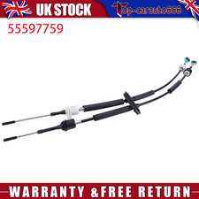 For VAUXHALL MOKKA MOKKA X MANUAL GEARSHIFT LINKAGE CABLE NEW 55597759 55584236
