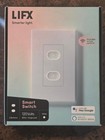 LIFX LFSPWHT1FUS 2-Button Smart Wi-Fi Touch Light Switch in White
