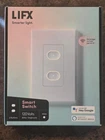 LIFX LFSPWHT1FUS 2-Button Smart Wi-Fi Touch Light Switch in White