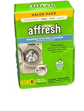Affresh Washing Machine Cleaner Cleans Front Load and Top Load Washers Includ...