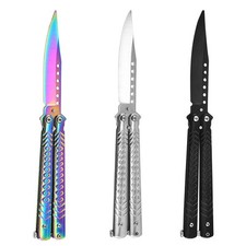 New Butterfly Training Knife Comb Trainer Met...