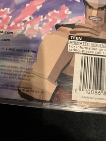 1995 Virtua Fighter Sega Saturn video game not for resale w/ manual & case