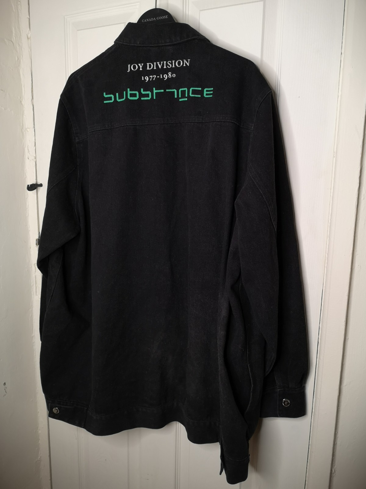 Raf Simons Joy Division Oversized Denim Jacket Size S image 2