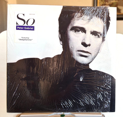 Cleaned and Tested - Peter Gabriel - So - 1986 Synth Pop Rock LP