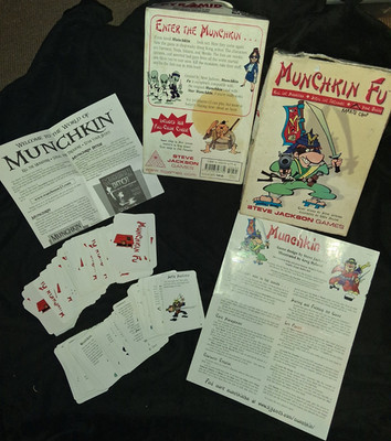 Steve Jackson Games Munchkin Fu Complete Game Martial Arts 2001 3-6 Players