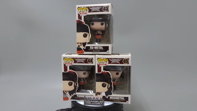 FUNKO POP! ROCKS BABYMETAL SU #43 YUI #44 MOA #45 SET OF 3 Vinyl