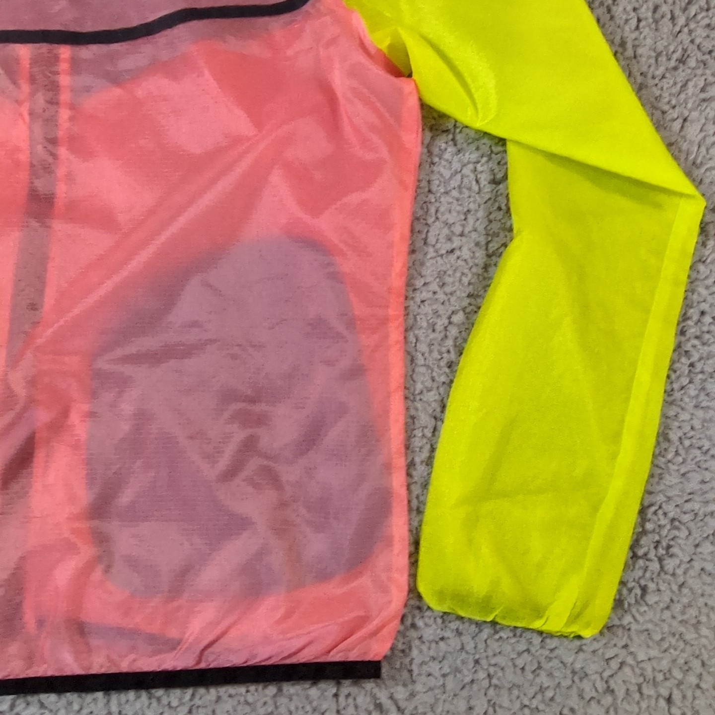 Nike Jacket Hyperfuse Tech Size L Colorblock Wind… - image 19