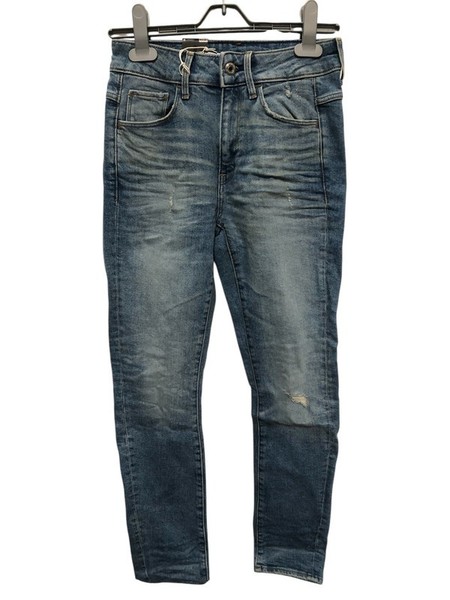 G-Star, Damen, Jeans, Skinny, 3301 Deconst High Skinny Wmn,Blau, W24 L28-image