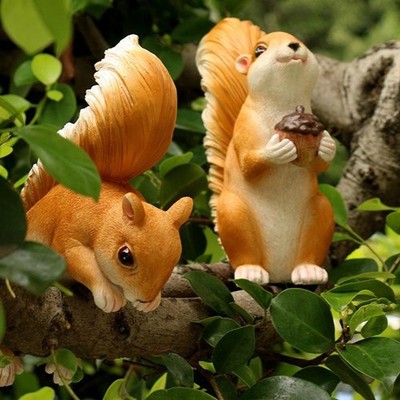Outdoor Decor Garden Decoration Adorable Animal Nature Lover Decor Sturdy Base