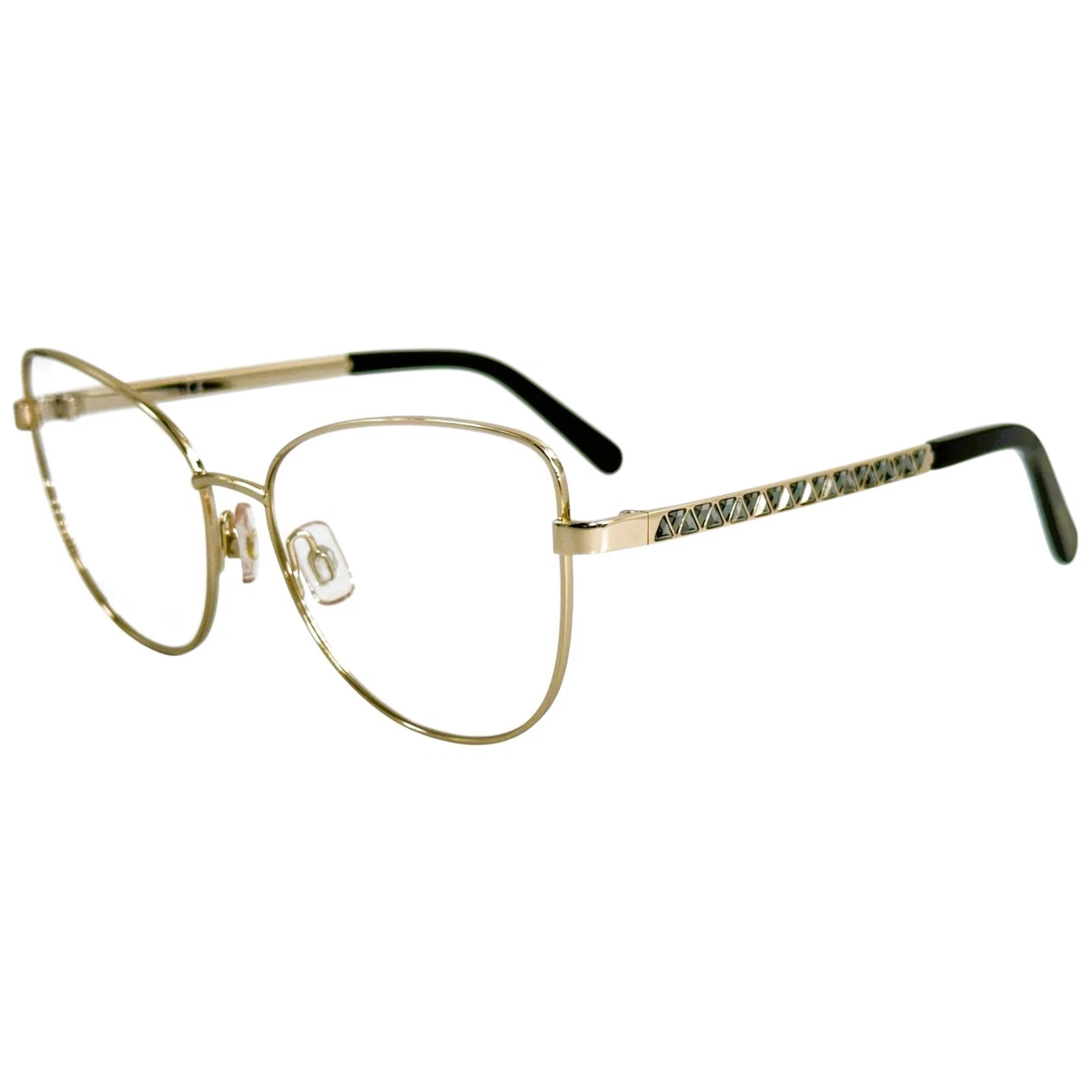 Swarovski SK5386 H Womens Metal Eyeglass Frame 030 Shiny Deep Gold 54-16 Amazon.com: Swarovski SK1025 Prescription Eyewear Frames  main image 2