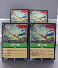 Disney Lorcana Merida's Bow 101/204 Wilds Unknown Common 4 Cards
