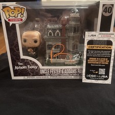 Fred Armisen Signed Uncle Fester FUNKO Wednesday Addams Family Autograph JSA COA