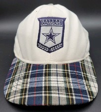 Vintage Dallas Cowboys NFL American Needle SnapBack Hat Cap Plaid Bill