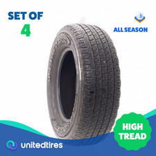 Set Of 4 Used 27565r18 Goodyear Wrangler Fortitude Ht 116t - 10.532 1b3nl