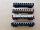 Ho Scale Lima Orient Express Passenger Cars 4 Car Model Train Set Display — photo 2