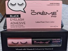 The Crème Shop Black Eyelash Adhesive Infused Vitamin E Latex Free 
