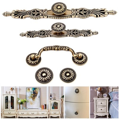 Antique Bronze Kitchen Cabinets Cupboard Door Handles Furniture Wardrobe Knobs