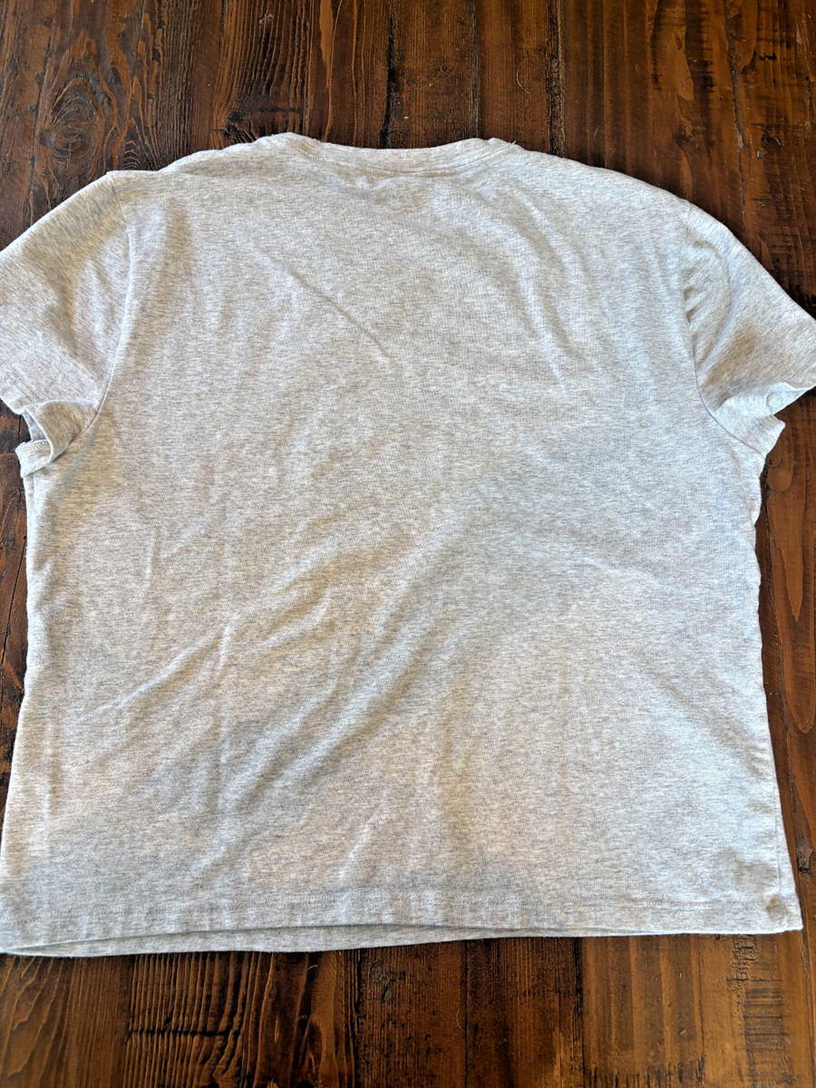 Abercrombie XL women’s baby tee Grey 'I Need A Diet Coke' Graphic Tee View 3