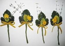 Hochzeit Anstecker 70 Stück - handgefertigt