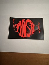 Phish Sticker unused, but with push pin holes on top