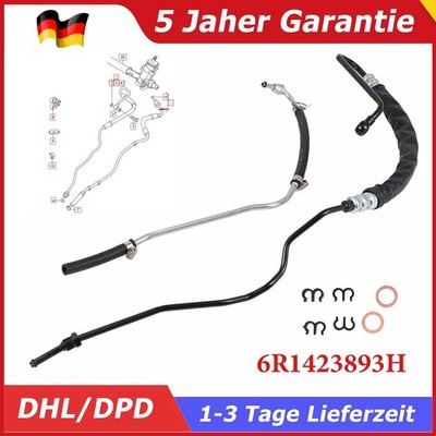 2x Neu Hydraulikschlauch Servoleitung Lenkung für Audi A1 VW Fox Polo Seat Skoda