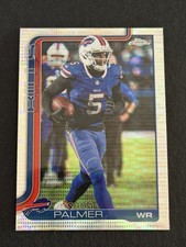2025 Topps Chrome #31 Joshua Palmer Pulsar Refractor Buffalo Bills