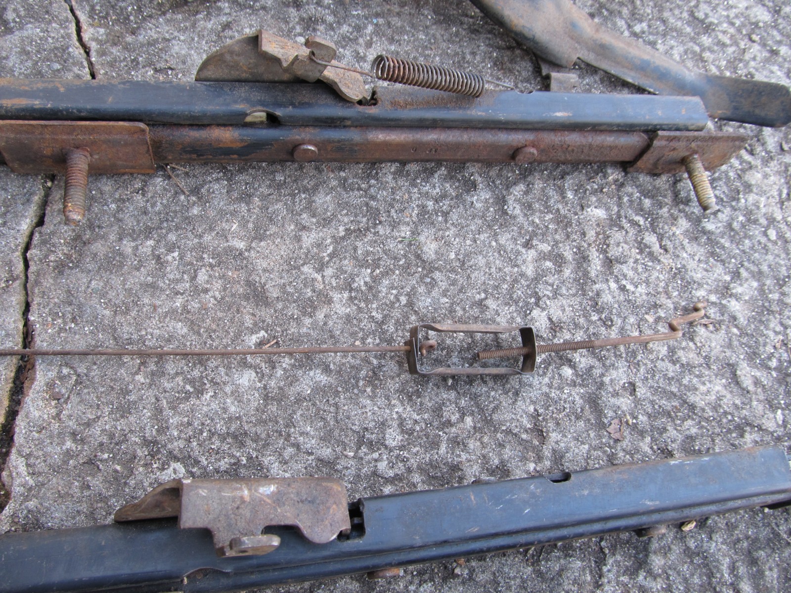 NICE OEM 1964-1970 Ford Mustang Cougar SET Bucket Seat Tracks thumbnail 5