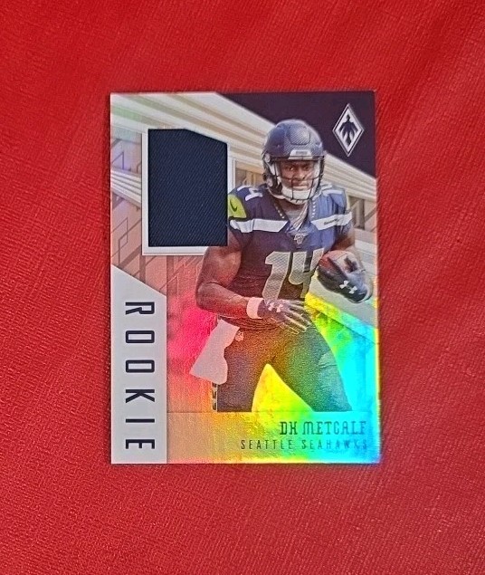 2019 Panini Phoenix #10 DK Metcalf Silver  /100 Seahawks Rookie NFL Card NM-MT+