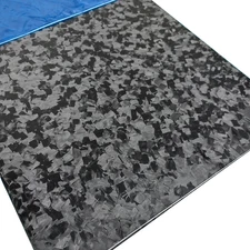 245*395 /400*500mm 3K pure carbon fiber forged pattern bright carbon fiber sheet
