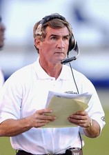 Denver Broncos Head Coach Mike Shanahan on the sideline at an NFL - Old Photo 4