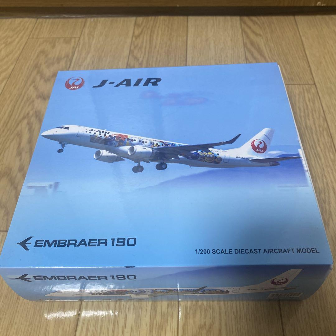 その他 JAL J-AIR E190 1/200 Yahoo!オークション - J-AIR E190 1/200 JA252J エンブラエル