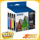 EPSON 232 Claria Ink High Capacity Black & Standard Color Cartridge Combo Pack