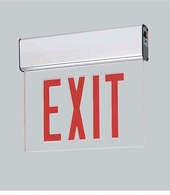 Nora Lighting NX-506-LEDR2MA Edge-Lit LED AC Exit Sign 
