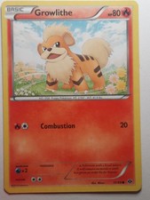 LP Growlithe 11/99 Common Next Destinies Pokemon on eBay