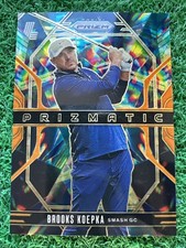 2025 Panini Prizm LIV Brooks Koepka Prizmatic No. 13 Gold Vinyl 1/1 Smash GC