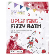 Aura Cacia Uplifting Fizzy Bath Powder Kids 2.5 Oz, 2 packs