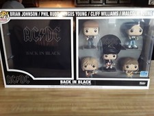 Funko Pop! Deluxe Album AC/DC Back in Black NEW 5-pack Walmart Exclusive