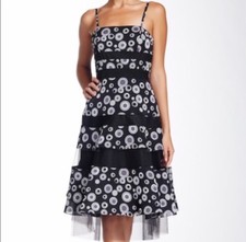 Pamella Roland Tulle Cocktail Evening Dress 4