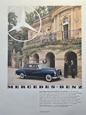 Mercedes-Benz 300 Country Manor Formal Car Of Connoisseurs Vintage Print Ad 1960