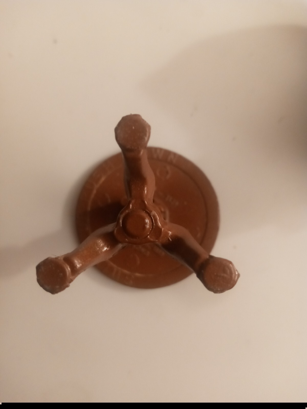 Vintage 80s Mattel Metal Dollhouse Swing Table With Wooden Chair.