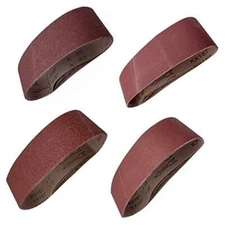 SANDING BELTS for Belt Sander Aluminum Oxide Sandpaper 24 Pack 3"X24" TAOKYID