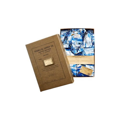 Ralph Lauren RRL Limited Edition Hawaiian Aviation Print Sleep Set Pajamas New - Picture 3 of 3