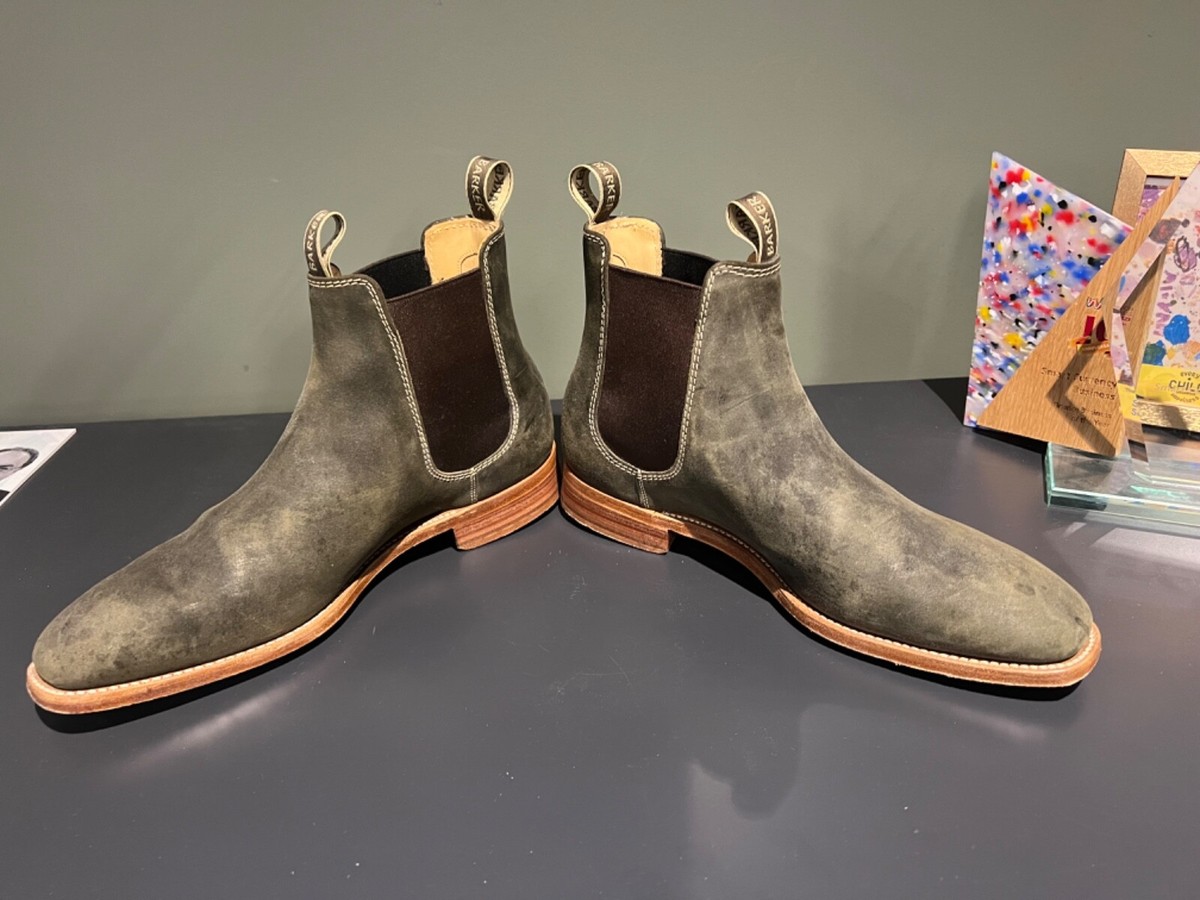 Leather Barker Suede Chelsea Boots Barker Mansfield Suede Leather - Main Image