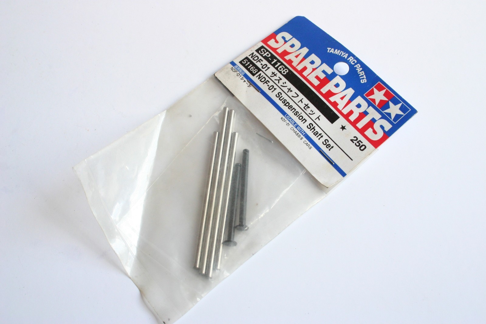 Tamiya 51168 NDF-01 Suspension Shaft Set (Nitro Force,Crusher,Blaster,Thunder)