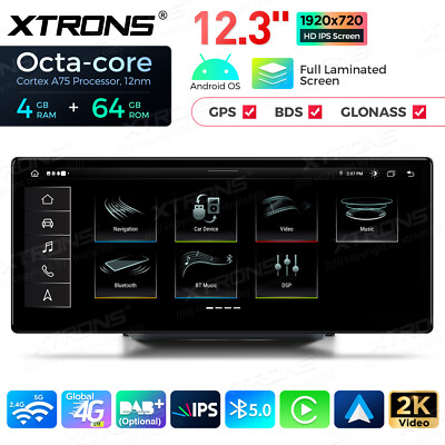 Android 14 Auto Touchscreen Upgrade 8-Kern 64G CarPlay Für AUDI A1 8X RMC MMI 3G