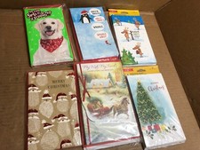 Lot of 37 Assorted CHRISTMAS HOLIDAYS Greeting Cards Envelopes