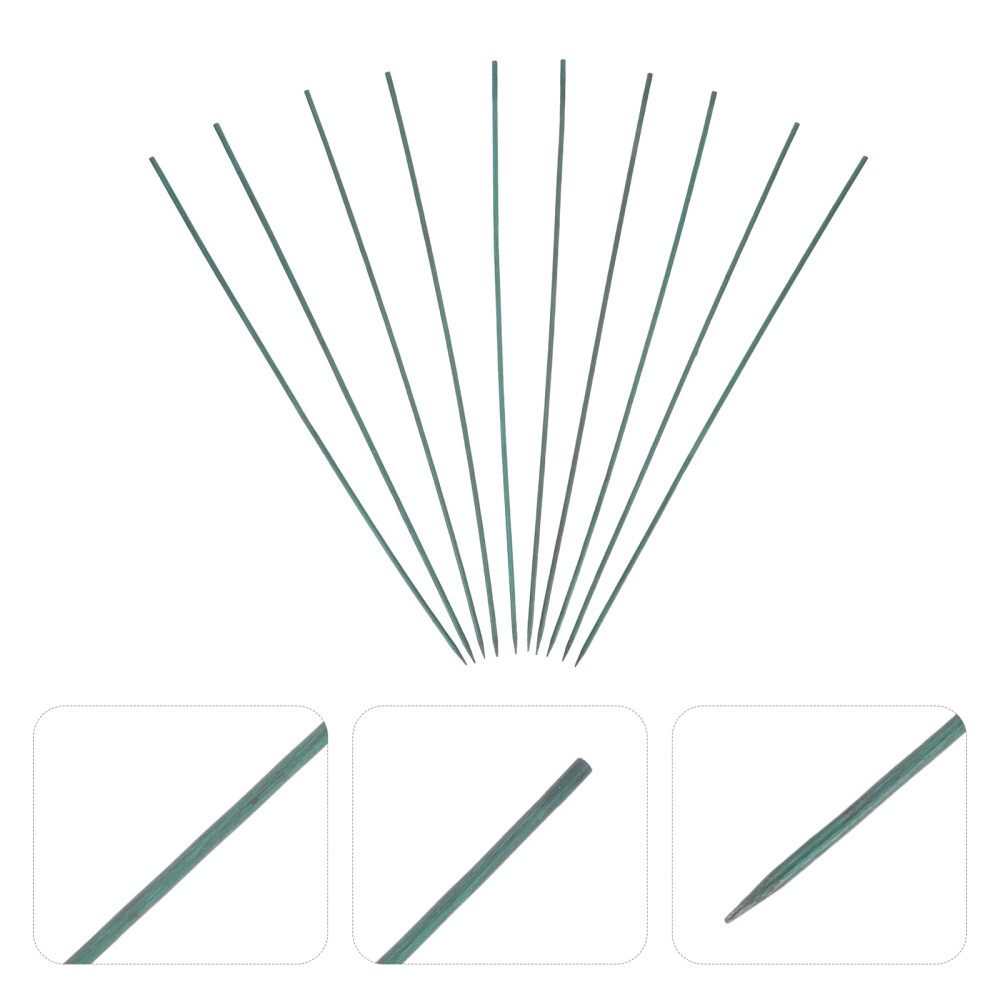 60 Pcs Garden Large Quantity Plant Stakes Flower Arrangement Pole