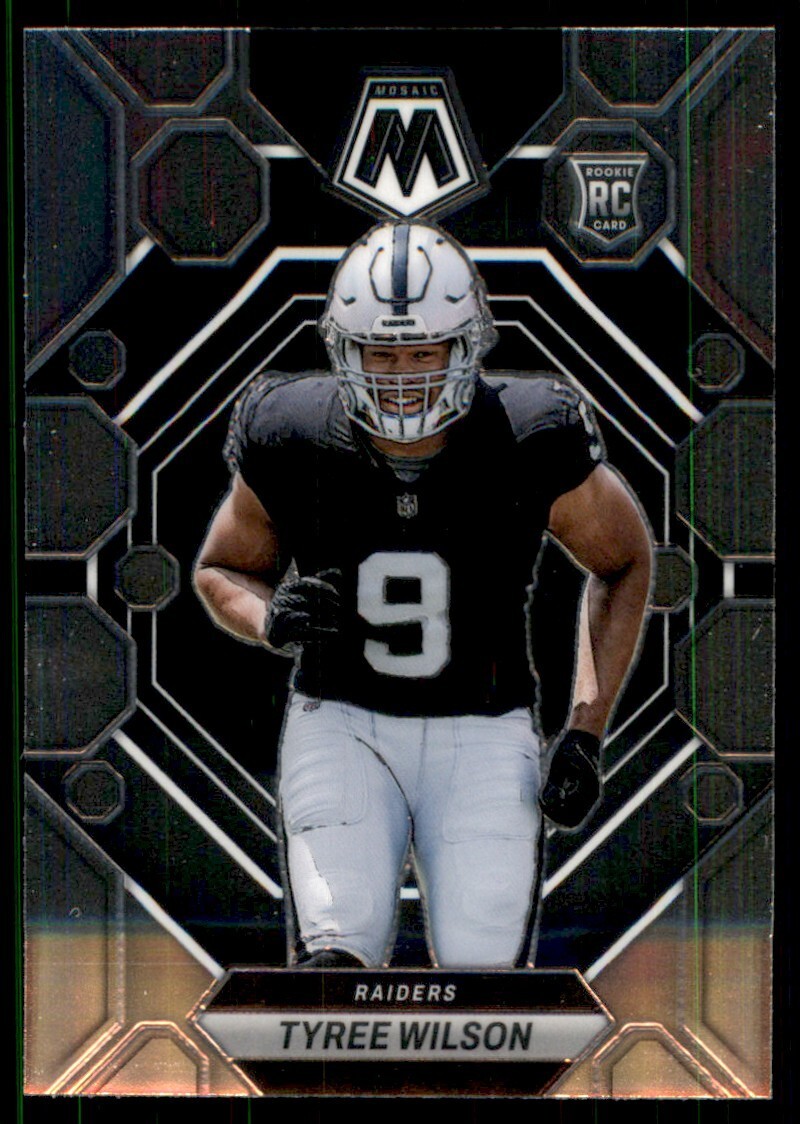 Tyree Wilson 2023 Mosaic Las Vegas Raiders #372 Rookie RC