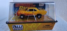 Auto World ThunderJet 500 Flames 1966 Chevy Nova SS Yellow HO Slot Car NOS